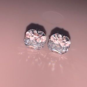 ONE set of sparkly earrings